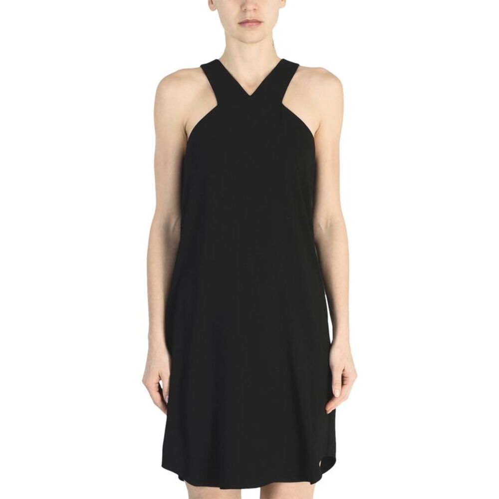 A|X Armani Exchange Womens Cutaway Sheath Dress 2 Black